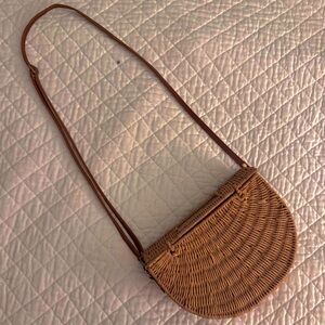 Woven Crossbody Purse NWOT